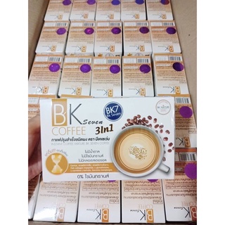 พร้อมส่งกาแฟปรุงสำเร็จชนิดผง Bkseven Coffee กาแฟบีเคเซเว่น ดื่มง่าย (บรรจุ 10 ซอง)