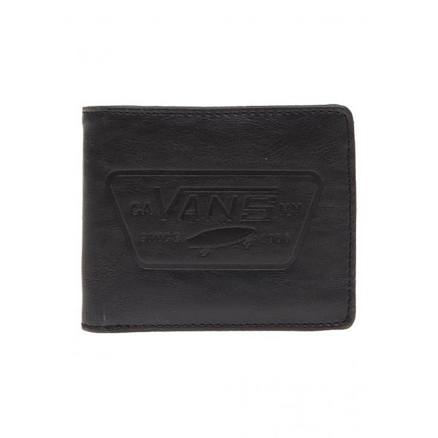 Vans กระเป๋าสตางค์ Full Patch Bi-fold Wallet รุ่น VN-00YXBLK (Black) ของแท้