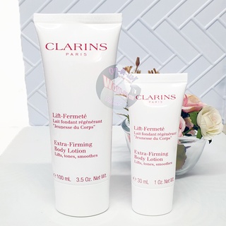 ครีมกระชับผิวกาย 😘 Clarins Extra Firming Body Lotion Lifts, tones, smoothes ขนาดทดลอง ฉลากไทย ของแท้ 100%