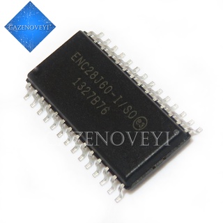 ชิ้นส่วนอิเล็กทรอนิกส์ ENC28J60-I/SO ENC28J60 28SOIC 1 ชิ้น/ชุด