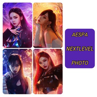 AESPA 💘 NEXT LEVEL PHOTO รูป ขนาด 9.5x14.5 cm.