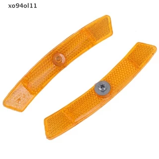 Xo94ol 2 ชิ้น Spoke Reflector ไฟเตือนความปลอดภัยขอบล้อสะท้อนแสง