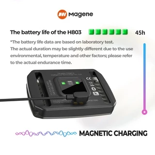 Magene H803 Sensor Armband Dual Mode ฟิตเนสกลางแจ้ง Bluetooth Ant Sensor พร้อมสายรัดแขน