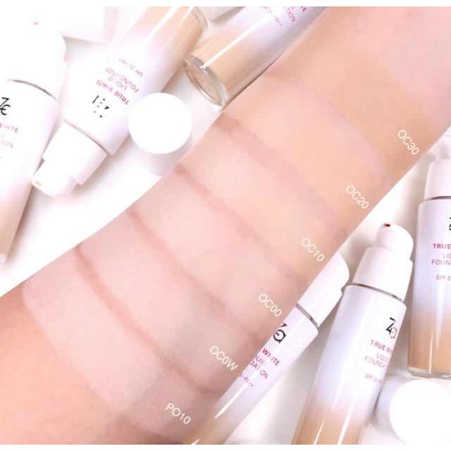 za true white liquid foundation