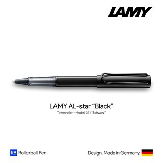 Lamy AL-star "Black" Rollerball Pen - ปากกาโรลเลอร์บอลล์ลามี่อัลสตาร์ รุ่นสีดำ