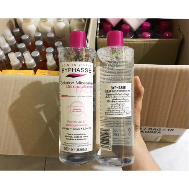 Byphasse Micellar Make-up Remover Solution 500 ml.
