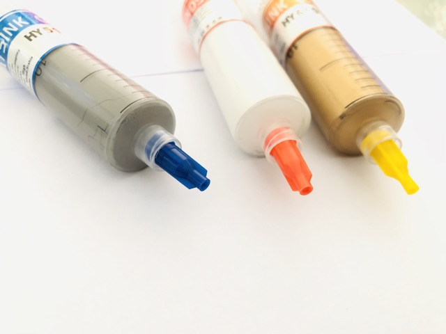 ซิลิโคน cpu อย่างดี 30 g สีเทา สีทอง สีขาว ซิลิโคนทา CPU Thermal Grease