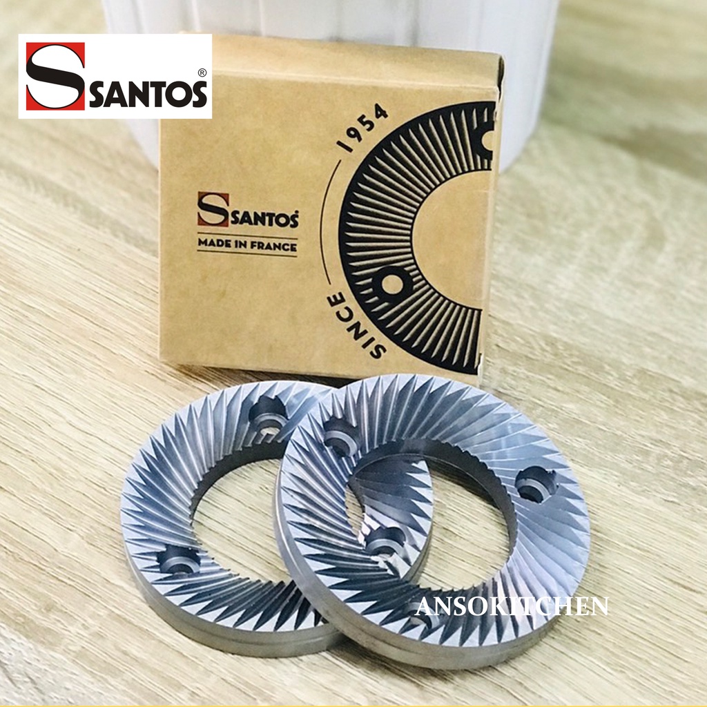 Santos ชุดฟันบด / เฟืองบดกาแฟ 63.5 mm ของแท้ สำหรับเครื่องบดกาแฟ Santos No.1  - Santos Coffee Grindi