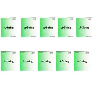 A-String สายกีตาร์โปร่งเบอร์ 10 แพค 10 ชุด