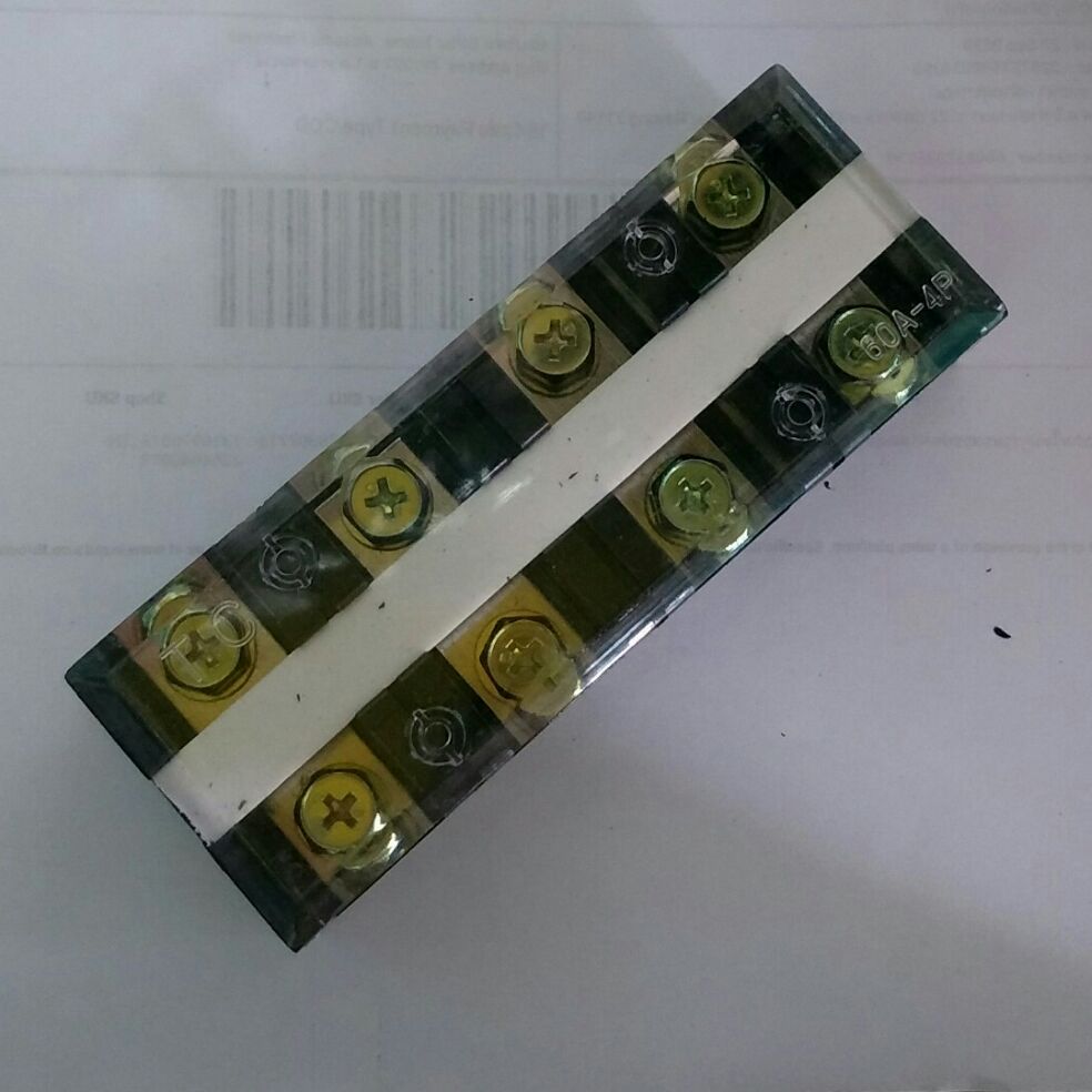 Terminal Blocks TC-604 (60A-4P)  (1ชิ้น)สินค้าใหม่ในไทยพร้อมส่ง