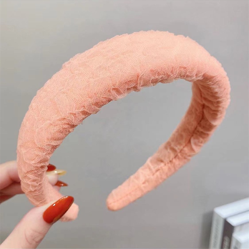 ใหม่ กิ๊บติดผม จีบรอบ ตาข่ายสีแดง หญิง กะโหลกสูง ด้านบน ลูกไม้ ฟองน้ํา ที่คาดผม ซูเปอร์ ที่คาดผม ราคา ถูกที่สุด ดีลบีเคเค แกลเลอรีภาพที่ 6