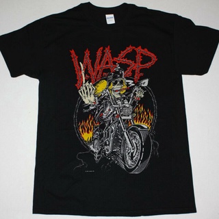 เสื้อยืด ผ้าฝ้าย พิมพ์ลาย Wasp IM A Mean Mother Tour S Reprint 1989 สไตล์วินเทจ สําหรับผู้ชาย DF12HJ26060