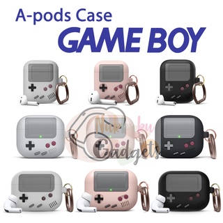 &lt;พร้อมส่ง&gt; Airpod case Gameboy , เคสเกมบอยสำหรับแอร์พอต พร้อมห่วงคล้อง