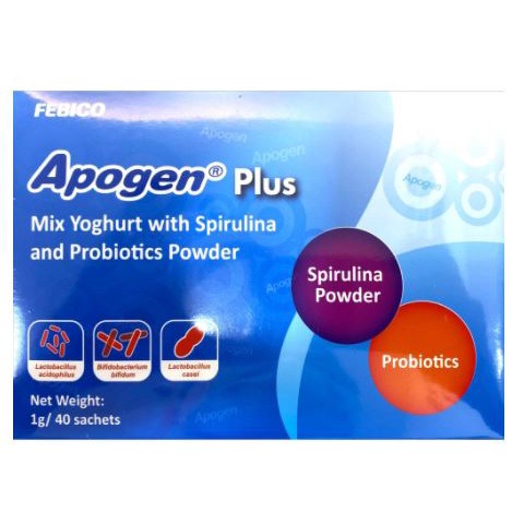 Febico APOGEN PLUS POWDER 40S (EXP:02/2027)