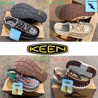 พร้อมส่ง​⚡️ Keen Uneek​ Logo ส่งฟรี💥รองเท้าถักเชือก