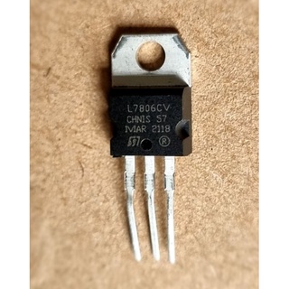 L7806 transistor regulator 6V. TO-220