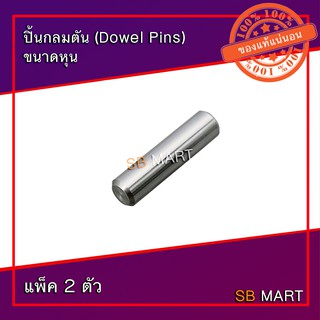 ปิ้นกลมตัน (Dowel Pins) ขนาดหุน (แพ็ค 2 ตัว)