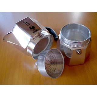 Bialetti หม้อต้มกาแฟ Moka Pot รุ่นโมคาเอ็กซ์เพรส ขนาด 3 ถ้วย/BL-0001162 (สีเงิน)