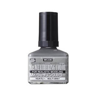 สีคราบเทา MR.WEATHERING COLOR WC06 MULTI GRAY 40ml