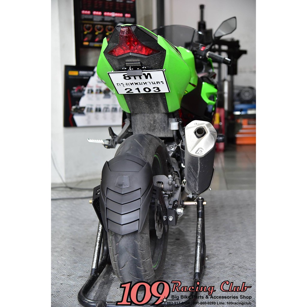 กันดีดขาคู่ Leon ตรงรุ่น Ninja400 N400 Z400