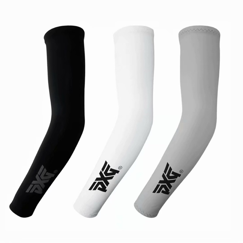 ? P X G ?Golf Arm Sleeve UV Protect Fast Dry Silk Men or Women