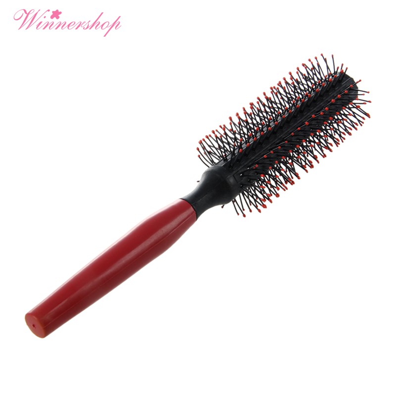 🌱Professional Wavy Curly Hair Brush Comb Hair Care Pin Cushion Roll Round Comb