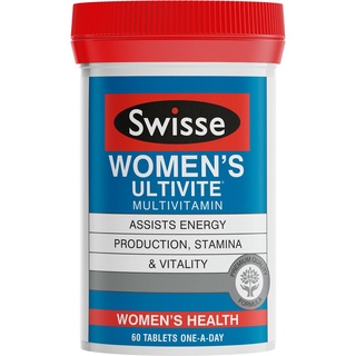 Swisse WOMEN’S Ultivite Multivitamin 60 Tablets (โปรดระวังของลอกเลียนแบบ)