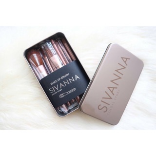 (มีโค๊ตลด 100บาท) ชุดแปรงแต่งหน้า Sivanna Colors story 12 ชิ้น