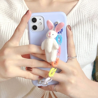 3D Cartoons Bunny Bear Bracelet Candy soft Phone Case เคสโทรศัพท์กันกระแทก  เคส xiaomi mi A1 A2 A3 9T 6X poco M3 x3 NFC X2 mi9 mi8 mi8se mi 10t pro note 10 redmi s2 cover