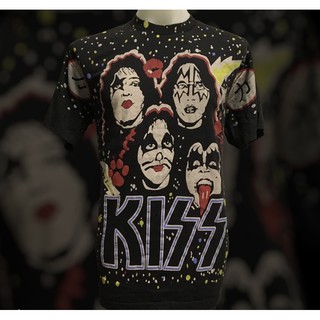 เสื้อโอเวอร์ปริ้นส์ KISS สไตล์ปี 90s