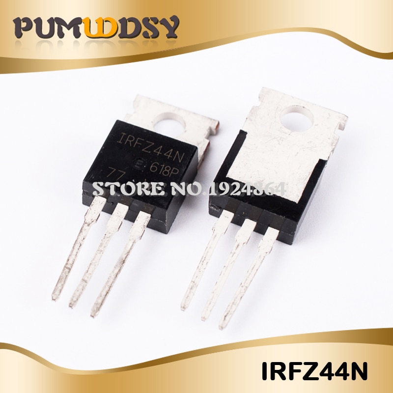 10 ชิ้น/ล็อต IRFZ44N IRFZ44 Triode MOSFET 49A 55V ทรานซิสเตอร์ TO-220 ใหม่