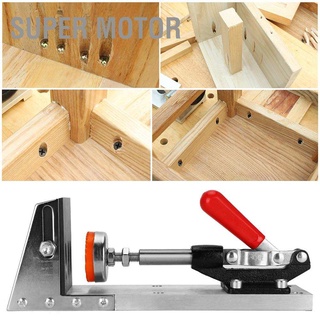 Super Motor Woodworking Inclined Pocket Hole Drilling Guide Clamp with Accessories Carpenters Tool