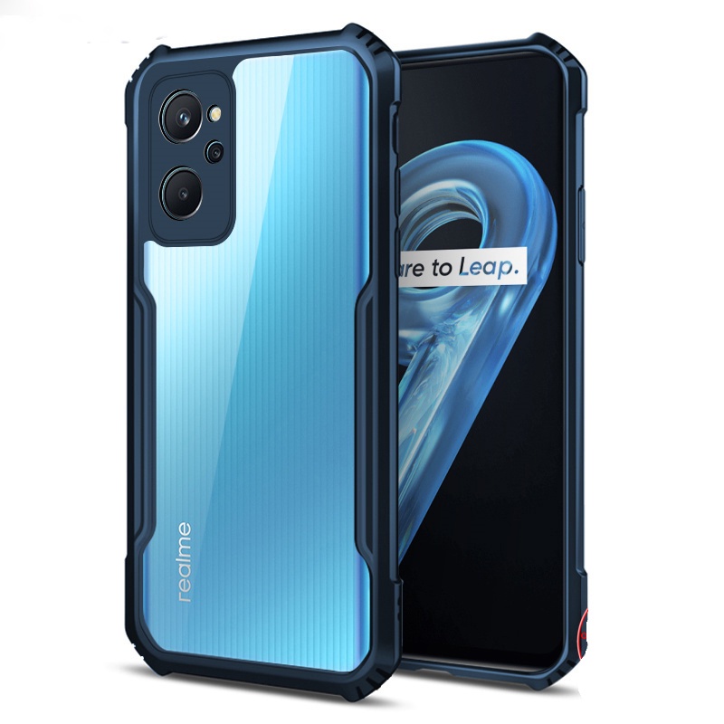 Realme 9i / 9 / 9 Pro / 9 Pro+ Hybrid Soft Silicon กันกระแทกกันชน & Hard PC Back Cover Case