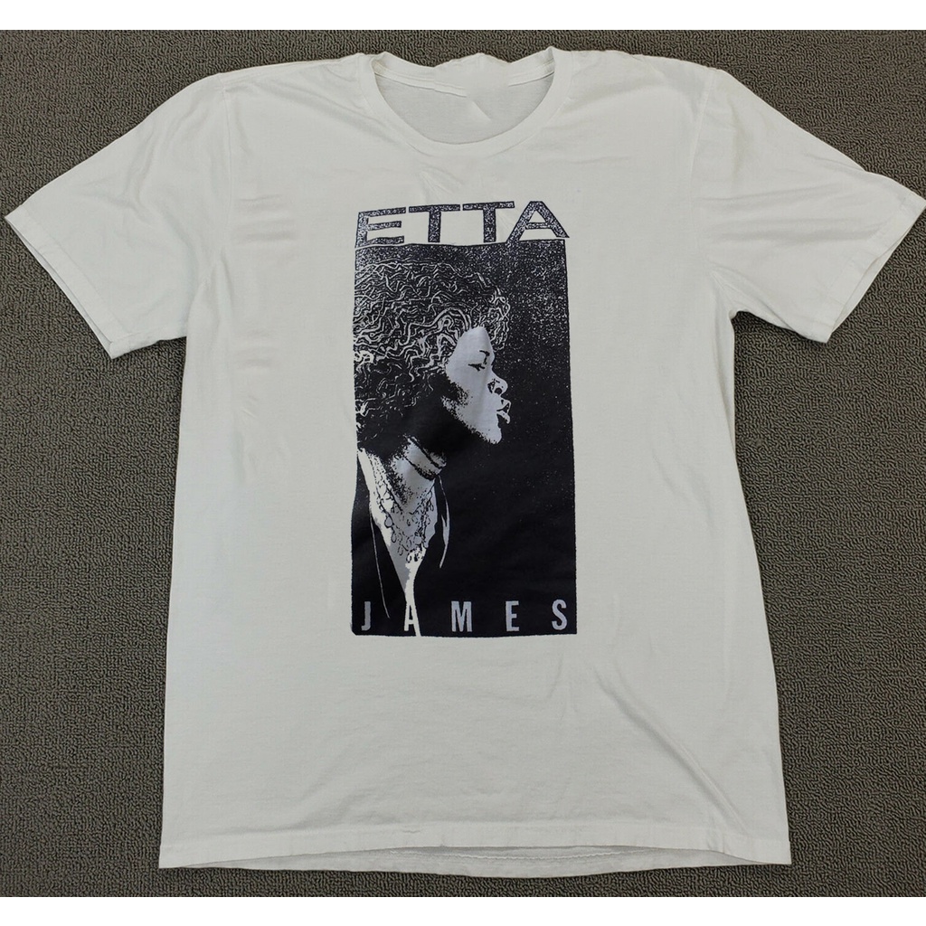 GILDAN เสื้อยืดแขนสั้น ผ้าฝ้าย พิมพ์ลาย Etta James แฟชั่นยอดนิยม สําหรับผู้ชาย