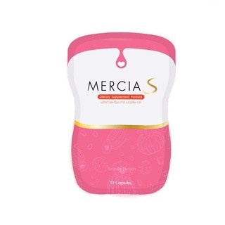 ( 1ซอง ) Mercis S เมอร์เซียเอส ผลิตภัณฑ์เสริมอาหาร Mercia S Thailand - เมอร์เซียเอส ลดน้ำหนัก ซองชมพู