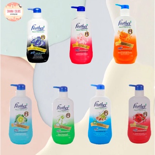 Feather Shampoo 480 ml. แชมพูแฟซ่า 480มล.