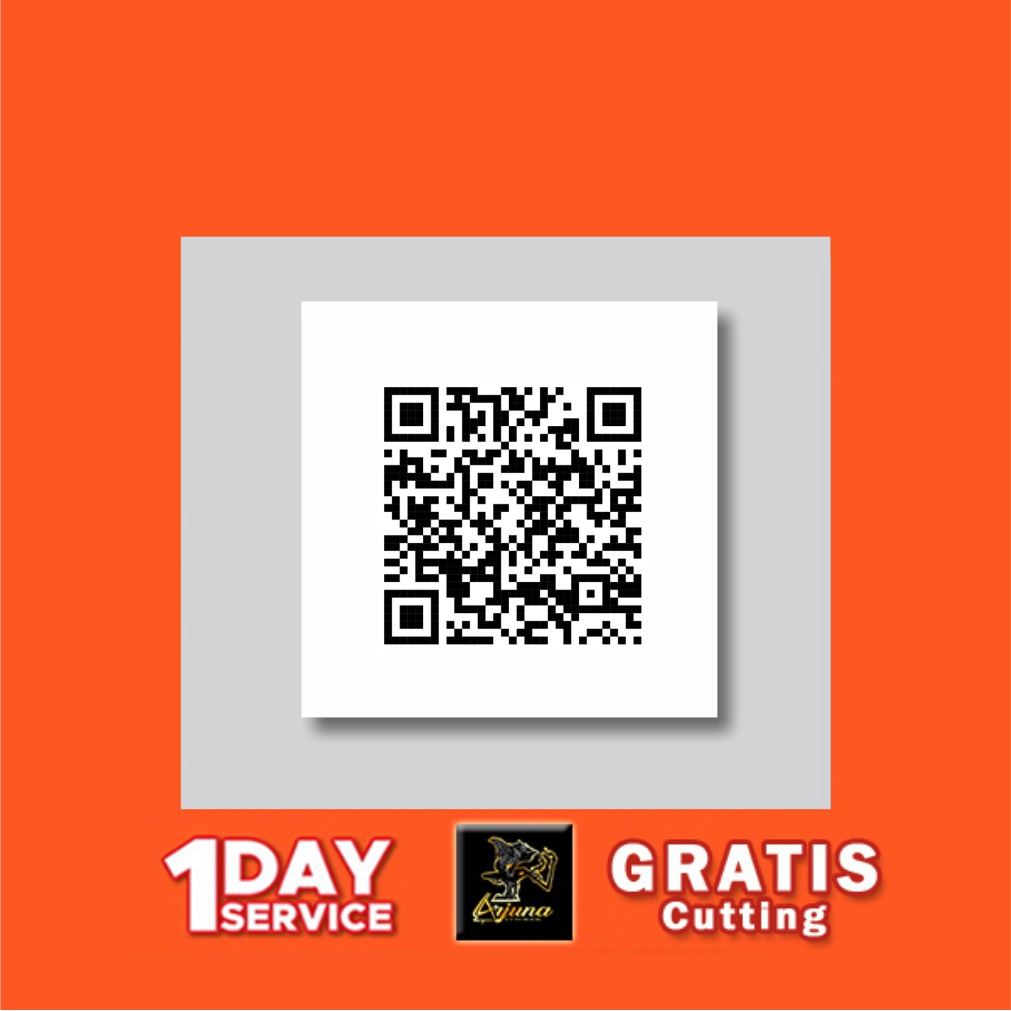 SKVQR 10-15 QR Code สติ๊กเกอร์ Pertalite My Pertamina QR Code Biosolar Subsidy