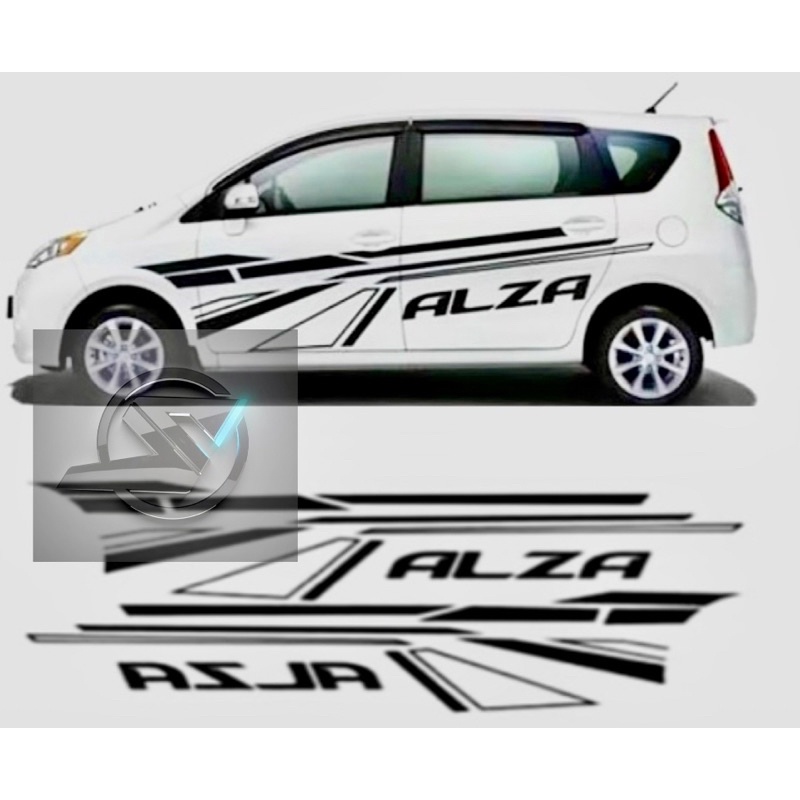S812 Perodua Alza รถไวนิล Decal สติกเกอร์