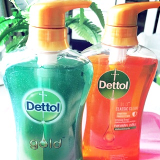 Dettol เจลอาบน้ำแอนตี้แบคทีเรีย สูตรคลาสสิค คลีน,เดลี่ คลีน