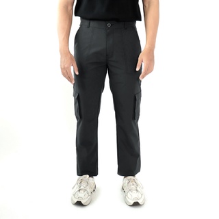 Khaki Bros - Chino Pants Tapered Fit - กางเกงชิโน่ขายาว ทรง Tapered Fit - KM22B001 Md.Grey