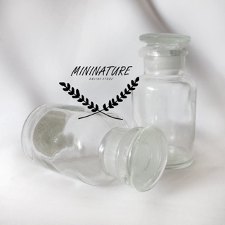 mininature chemical bottle ขวดแก้วมีจุกล็อก