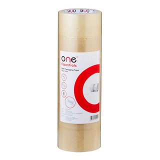 โปรโมชั่น : ONE เทปโอพีพี 48.มม.x45หลา แพ็ค6ม้วน สีใส ONE