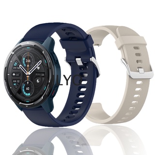 Xiaomi mi Watch S1 Active Strap ใหม่ ซิลิโคนนิ่ม กีฬา ผู้หญิง ผู้ชาย นาฬิกาสร้อยข้อมือ 22 มม.