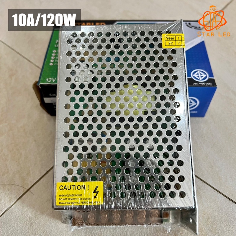 สวิทชิ่ง หม้อแปลงไฟฟ้า 12V 10A 120W Switching Power Supply สวิทชิ่ง เพาวเวอร์ ซัพพลาย