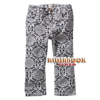 [แท้]OSK27 กางเกงยีนส์ Oshkosh รุ่น Crop Twill Pants (5 ส่วน) (สำหรับเด็กอายุ1-12 ปี) ผ้ายีนส์ไม่หนา ใส่สบาย