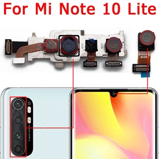 ของแท้ โมดูลกล้องเซลฟี่ ด้านหน้า และด้านหลัง สําหรับ Xiaomi Mi Note 10 Lite Note10