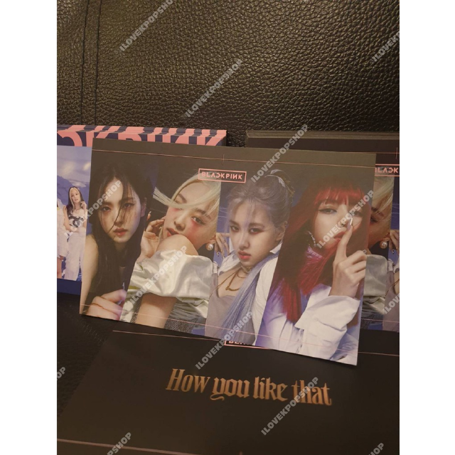 พร้อมส่ง โปสการ์ด Postcard Blackpink How You Like ของแท้จาก YG SELECT TH