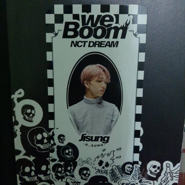 Boom CARD Buttonscarvesg (bc-Jumbog) NCT DREAM WE BOOM ALBUM