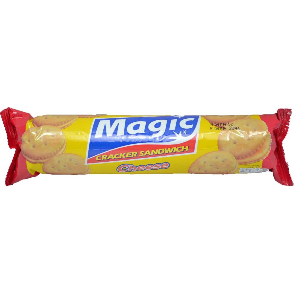 X 5 ห่อ Jack'n Jill Magic Cracker Cheese 115g เมจิกแครกเกอร์ชีส