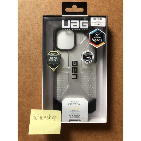 [ของแท้/พร้อมส่ง] เคส UAG Plasma iphone 11 pro สี ice ของแท้100%